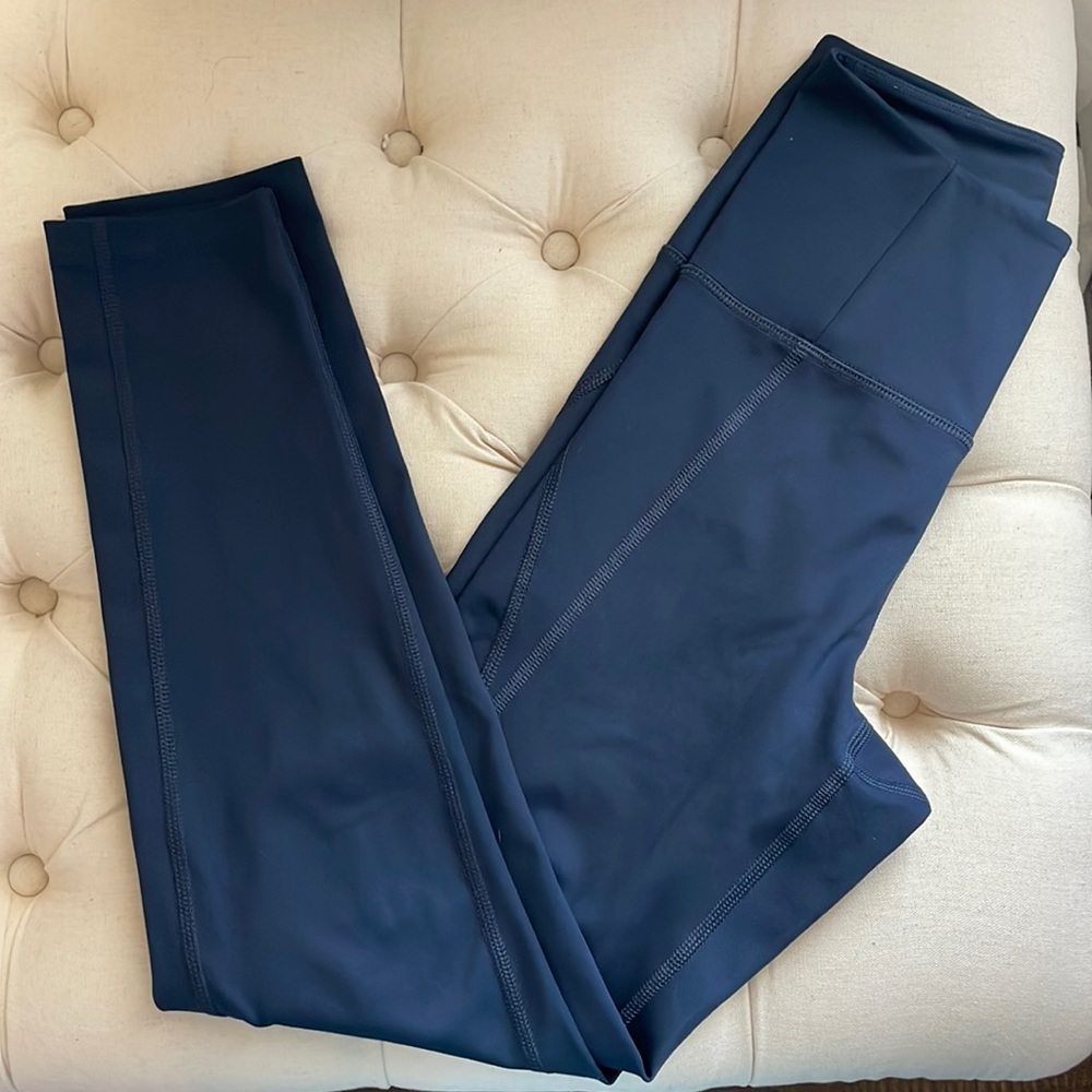 Girlfriend Collective Navy Leggings XS